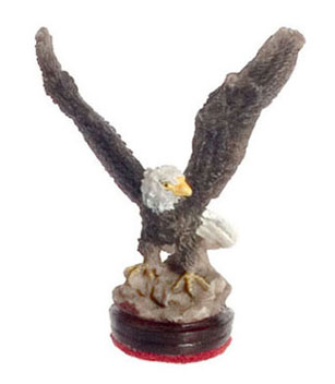 Dollhouse Miniature Eagle